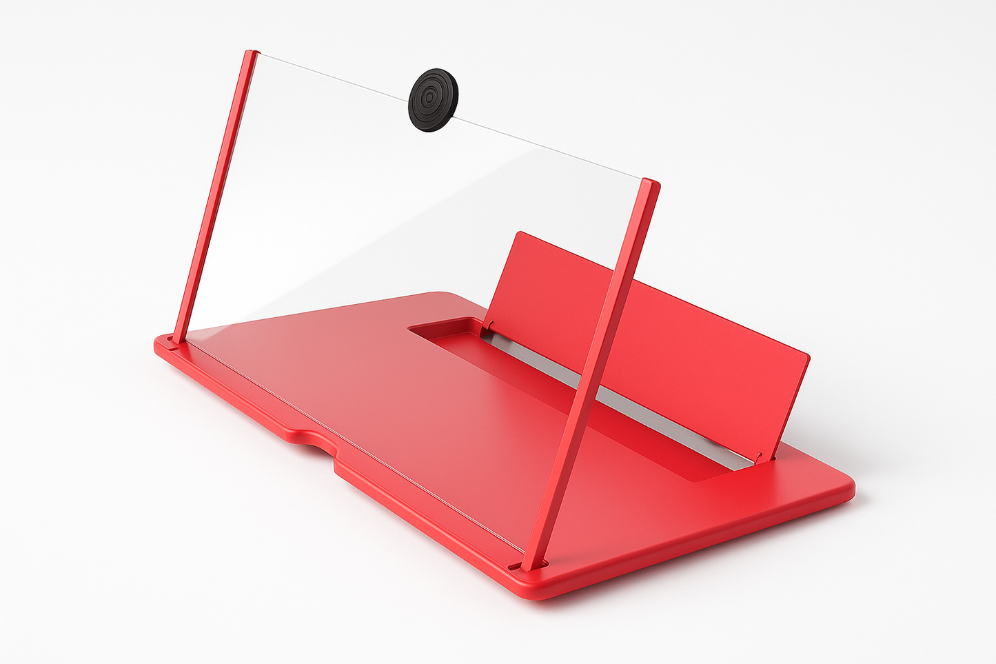 3D HD Phone Screen Amplifier - 12INCH | Ultra-Clear Mobile Screen Enlarger - White